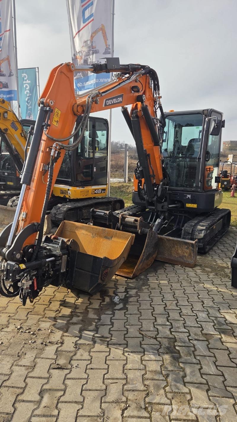 Develon DX63-7 Verstellausleger Kettenbagger Mini bageri < 7t