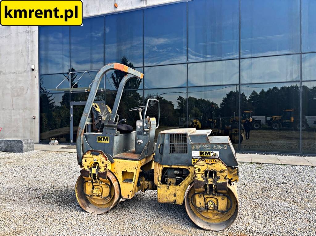 Bomag BW 120 AD-3 1995R. | Hamm HD 12, Dynapac CC1200, C Dvojni valjarji