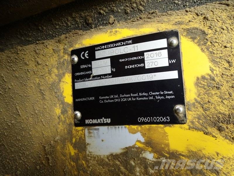 Komatsu PC 490 LC-11 Roomikekskavaatorid