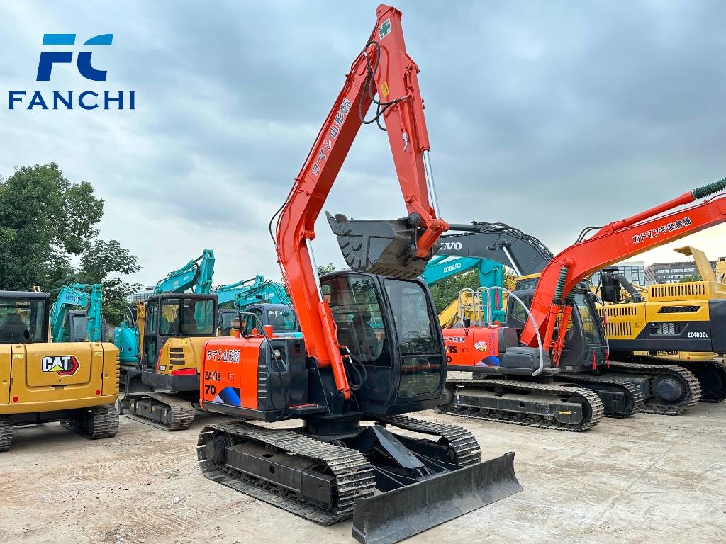 Hitachi ZX 70 LC Midigraafmachines 7t - 12t