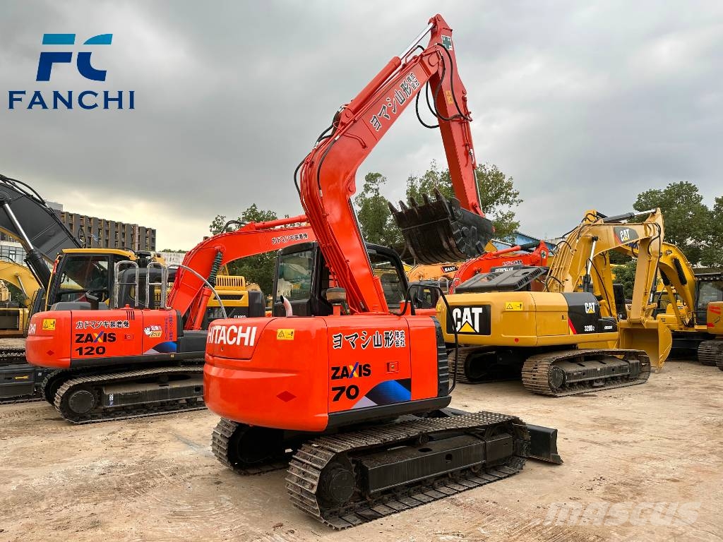 Hitachi ZX 70 LC Midigraafmachines 7t - 12t