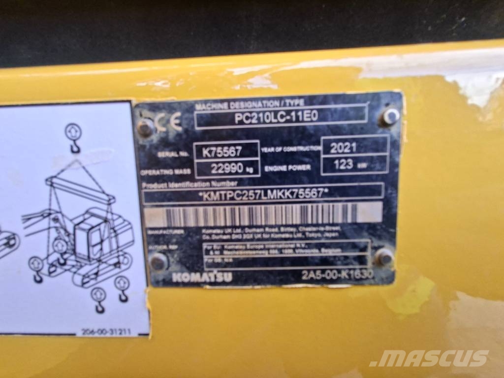 Komatsu PC 210 LC-11 Bagri goseničarji