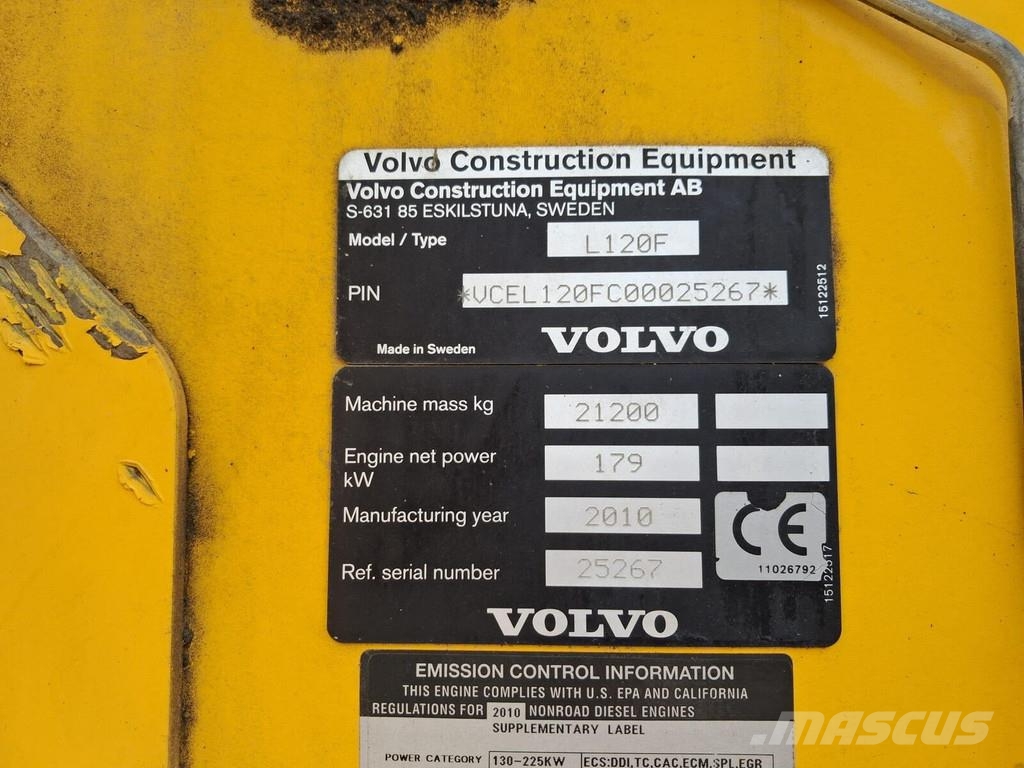 Volvo L120F Hjullastare