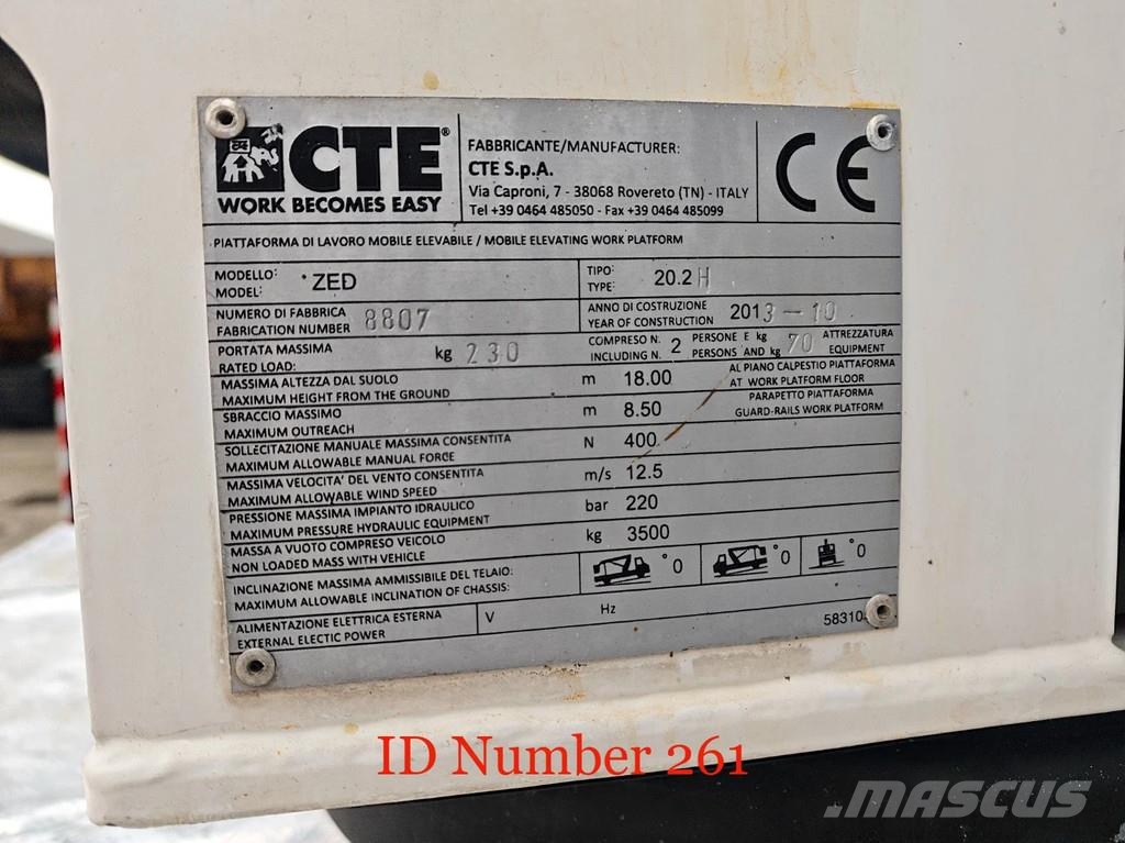 Nissan Cabstar 35.12 CTE ZED 20.2H Nostolava-autot