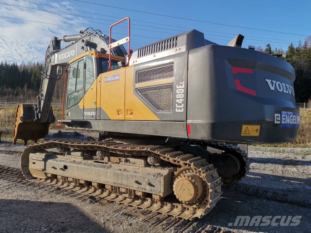 Volvo EC480EL, UTHYRES 履带挖掘机