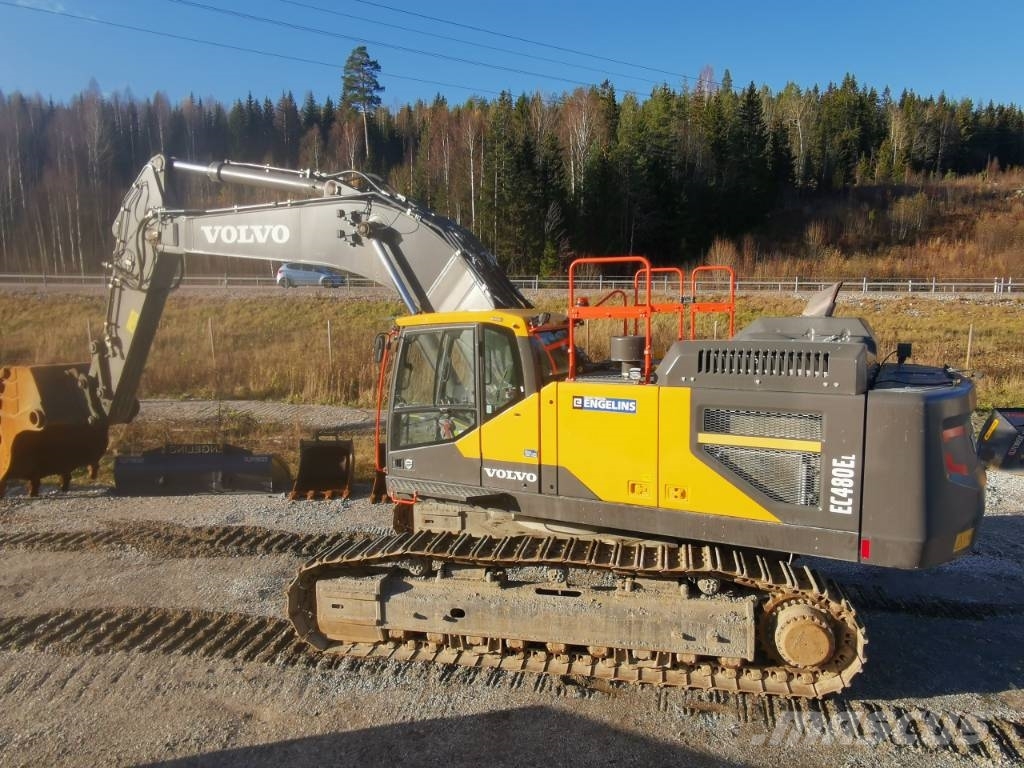 Volvo EC480EL, UTHYRES 履带挖掘机