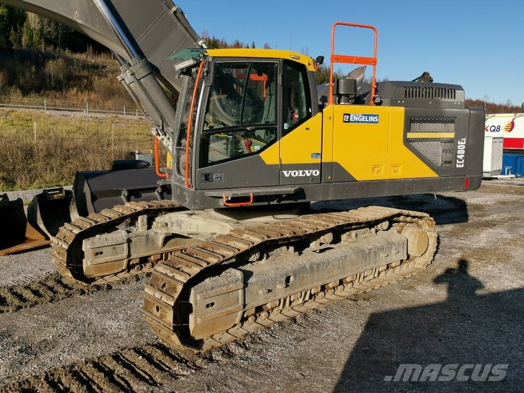 Volvo EC480EL, UTHYRES 履带挖掘机