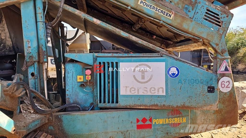 PowerScreen Warrior 1800 Scalping Screen Przesiewacze