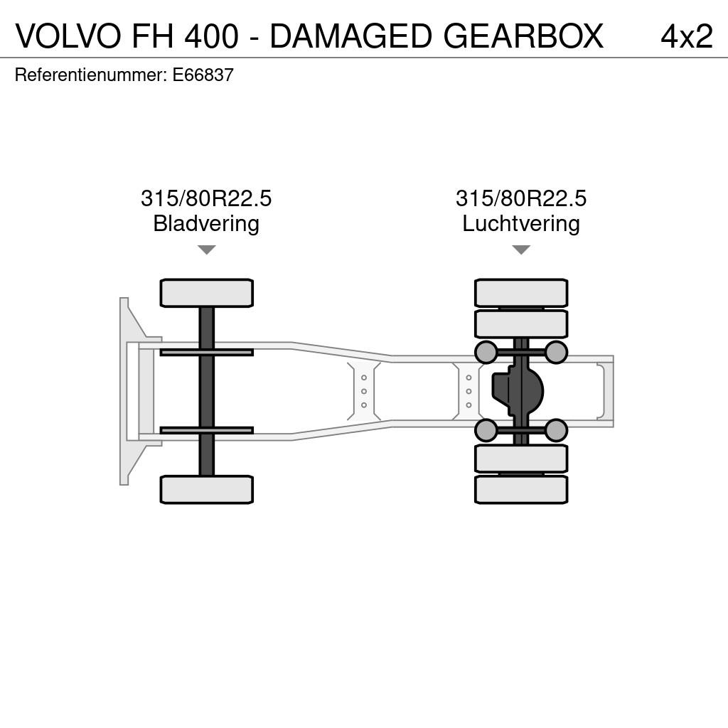 Volvo FH 400 - DAMAGED GEARBOX Tractor Units