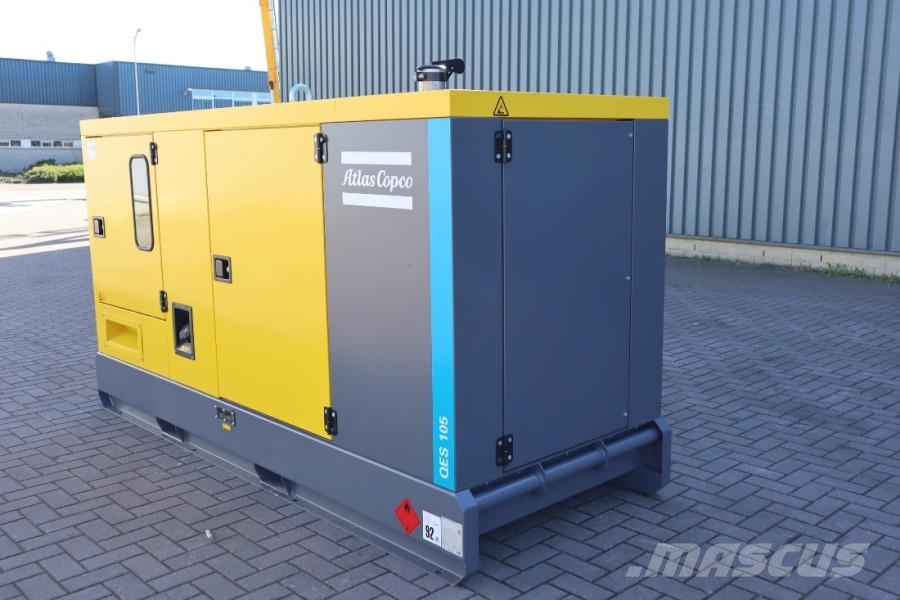 Atlas Copco QES 105 JD ST3 Valid inspection, Diesel, 105 kVA Дизельні генератори