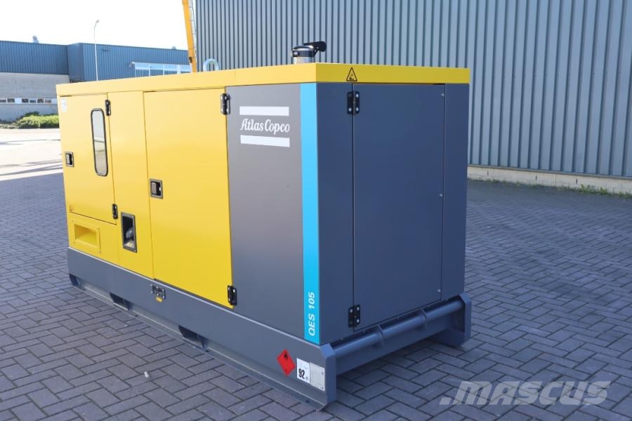 Atlas Copco QES 105 JD ST3 Valid inspection, Diesel, 105 kVA 柴油發電機