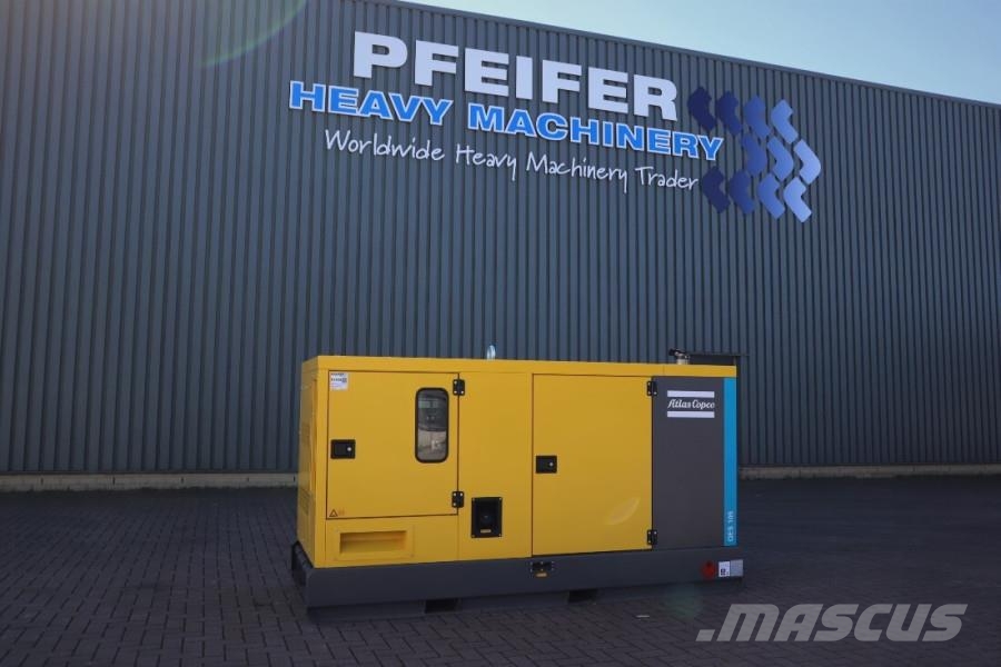 Atlas Copco QES 105 JD ST3 Valid inspection, Diesel, 105 kVA Дизельні генератори