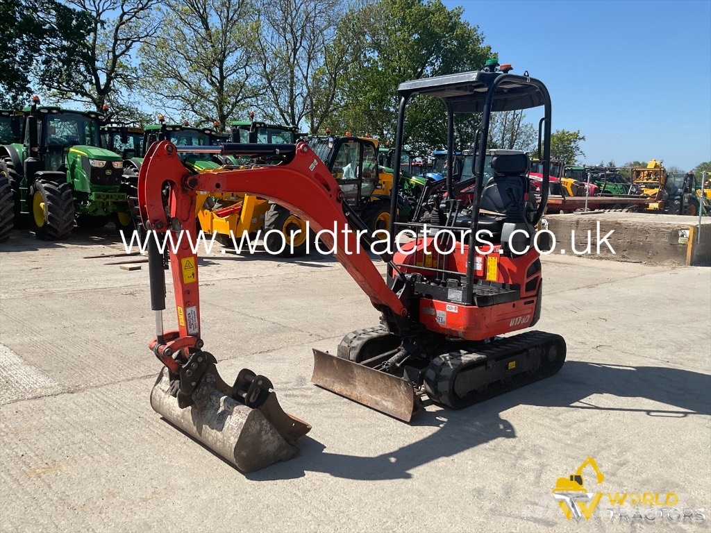 Kubota U 17-3 Minigraafmachines < 7t