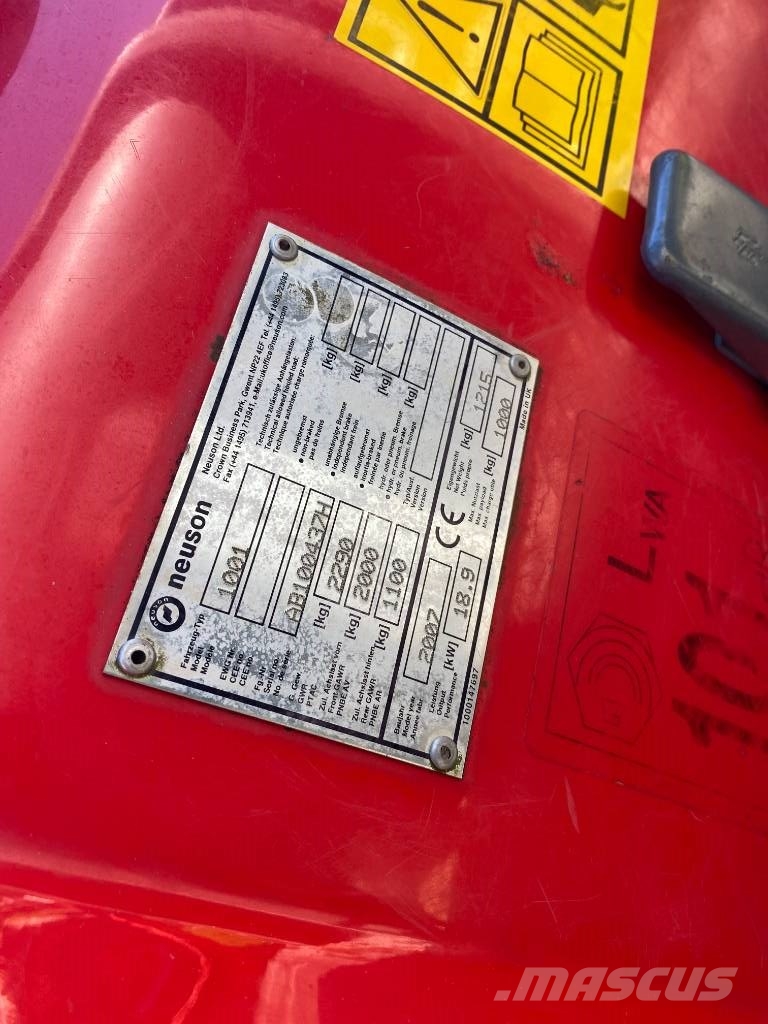 Neuson 1001 1 tons dumper Site dumpers