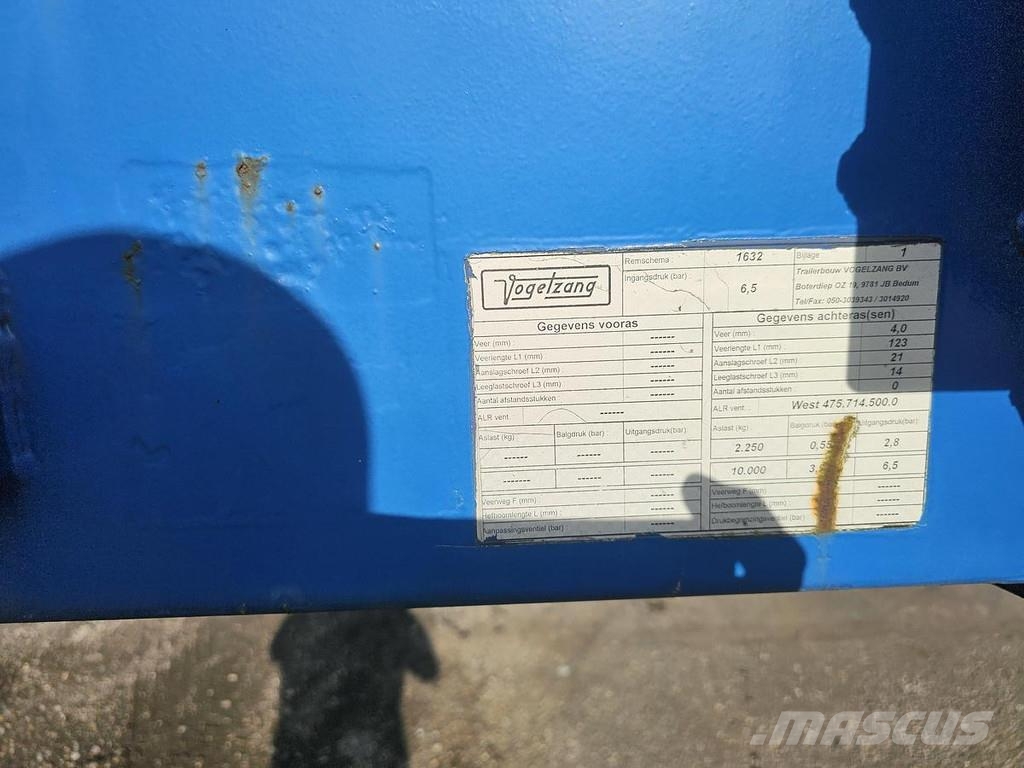 Vogelzang V02-STG-15-30 Poluprikolice sa otvorenim sandukom