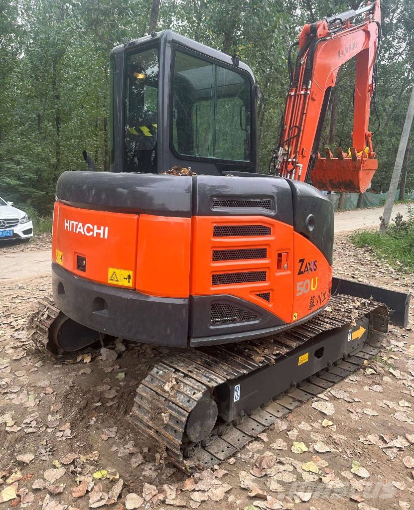 Hitachi zx50u حفارات صغيرة أقل من 7 طن (حفارات صغيرة)