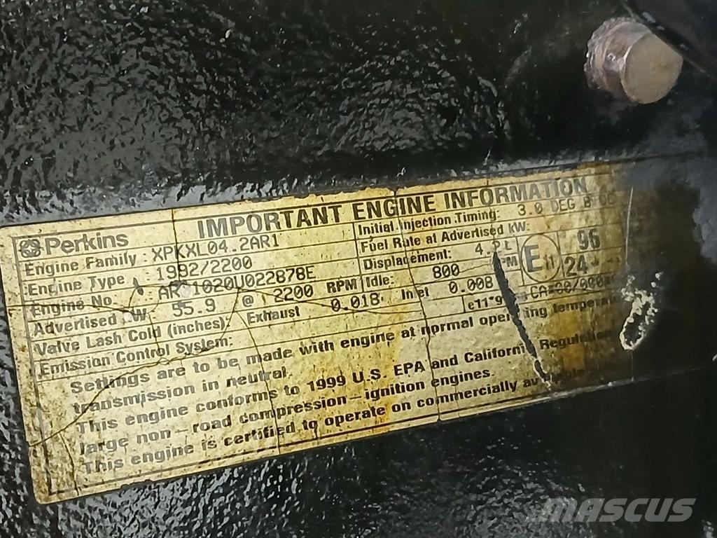 Zeppelin ZL100-Perkins 1004 - 42-Engine/Motor Motoren