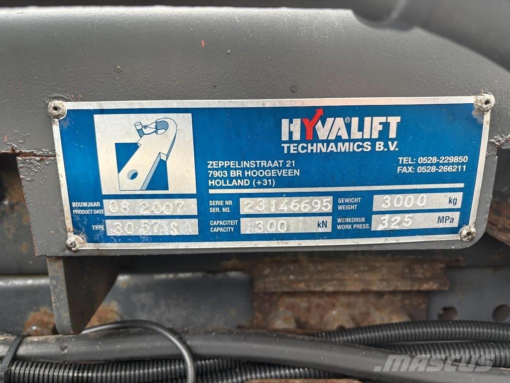 Ginaf X 4241 S + HMF 1643 Z2 + MANUAL + REMOTE + HYVA LI Treileri ar āķi