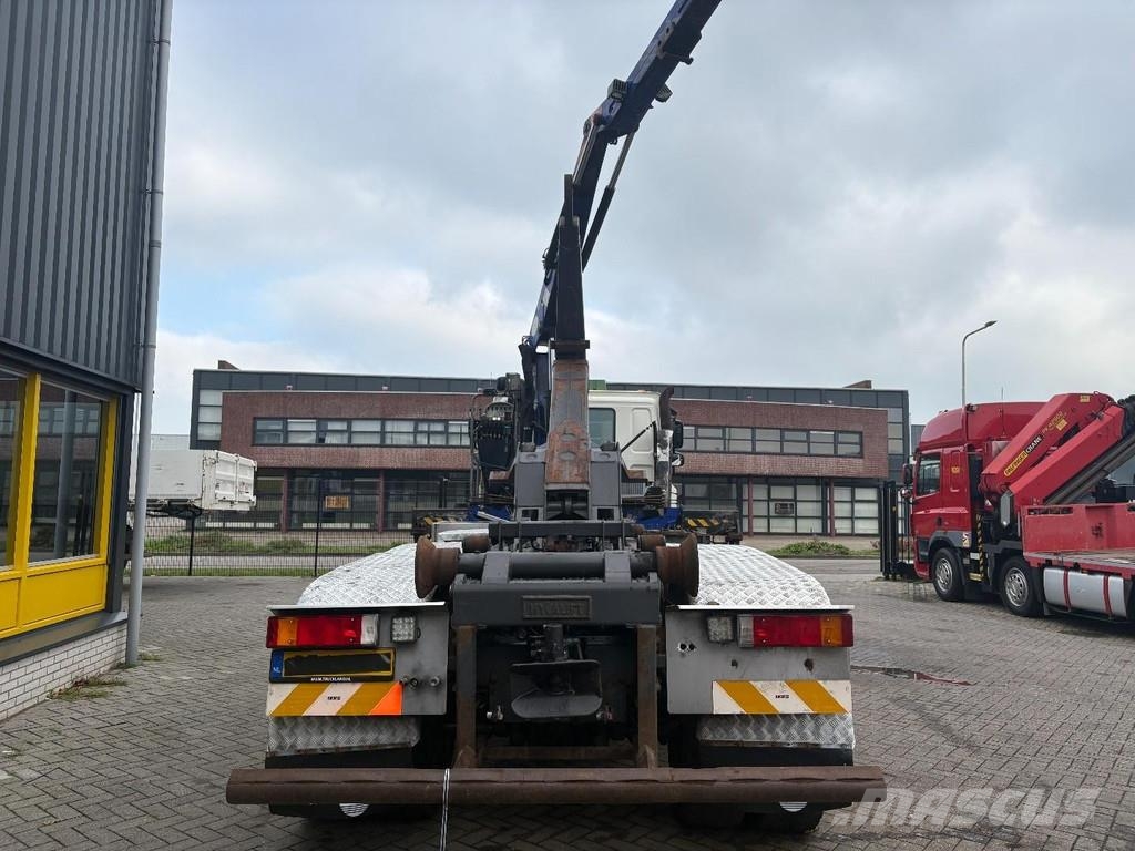 Ginaf X 4241 S + HMF 1643 Z2 + MANUAL + REMOTE + HYVA LI Treileri ar āķi