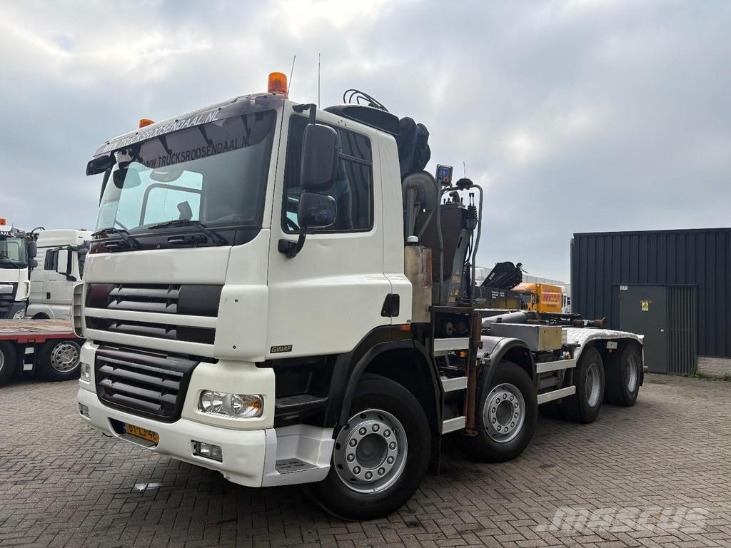 Ginaf X 4241 S + HMF 1643 Z2 + MANUAL + REMOTE + HYVA LI Treileri ar āķi