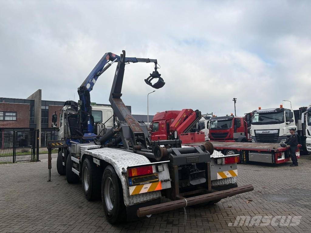 Ginaf X 4241 S + HMF 1643 Z2 + MANUAL + REMOTE + HYVA LI Treileri ar āķi