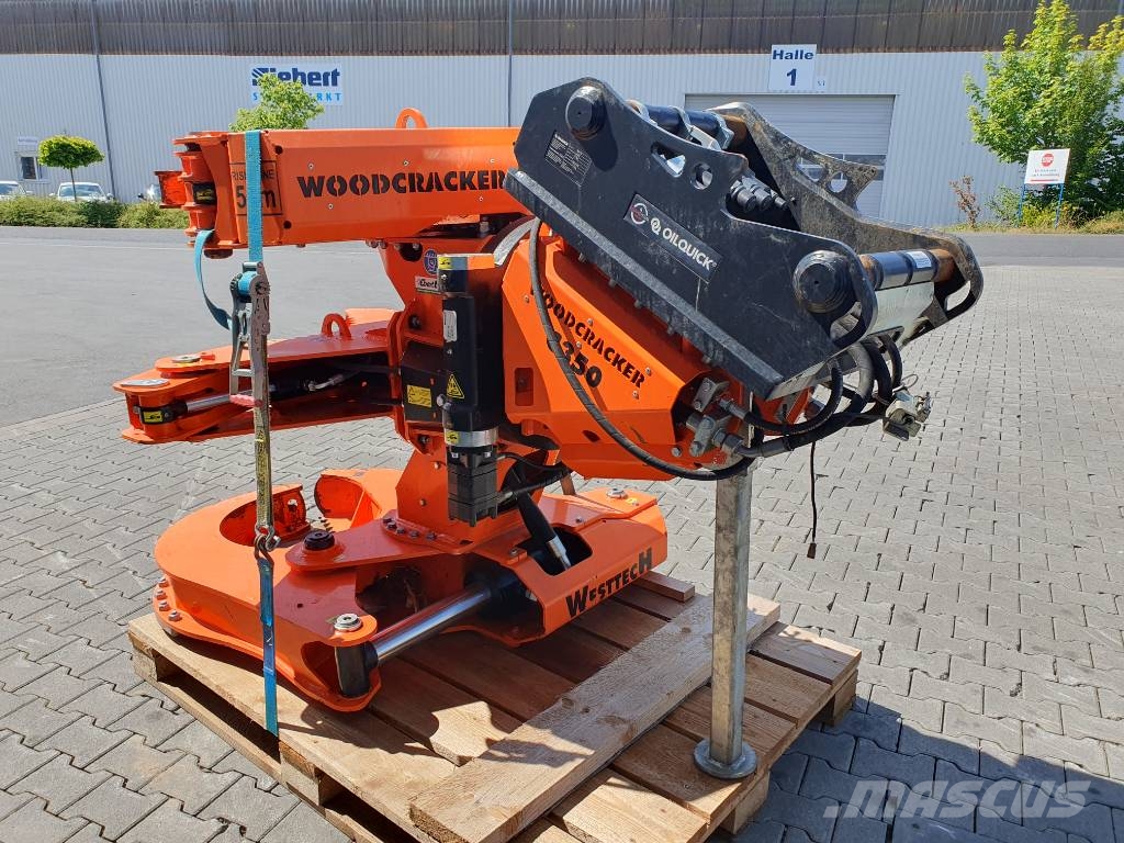 Westtech Woodcracker C350 Fällgreifer / OQ70/55 / DEMO 2024 Decespugliatrici e trinciatrici idrauliche