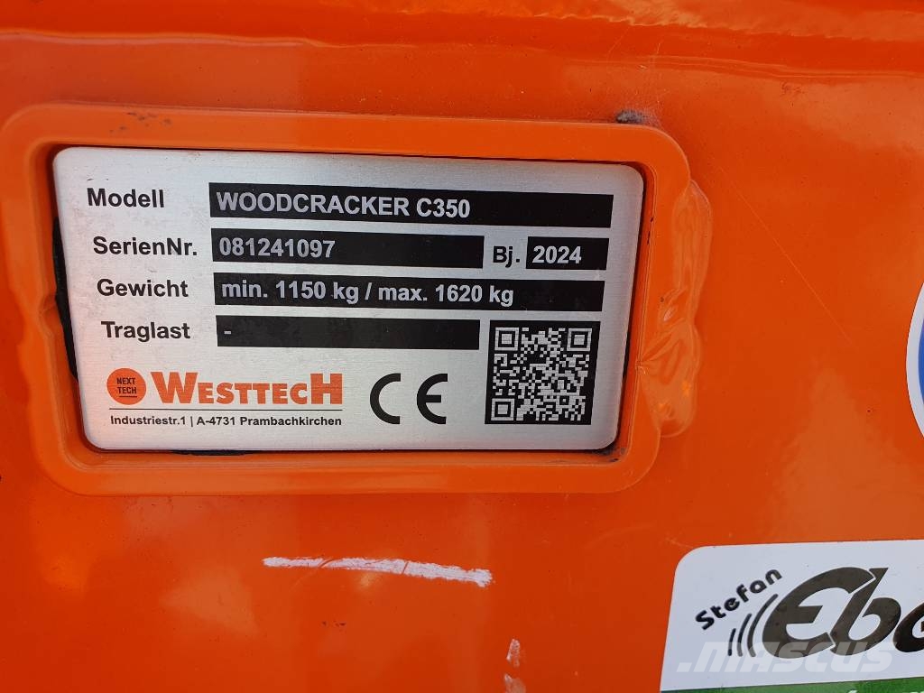Westtech Woodcracker C350 Fällgreifer / OQ70/55 / DEMO 2024 Decespugliatrici e trinciatrici idrauliche