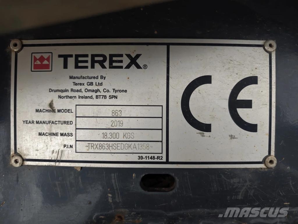 Terex Finlay 863 Iseliikuvad sõelad