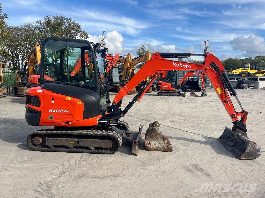 Kubota KX 027-4 حفارات صغيرة أقل من 7 طن (حفارات صغيرة)