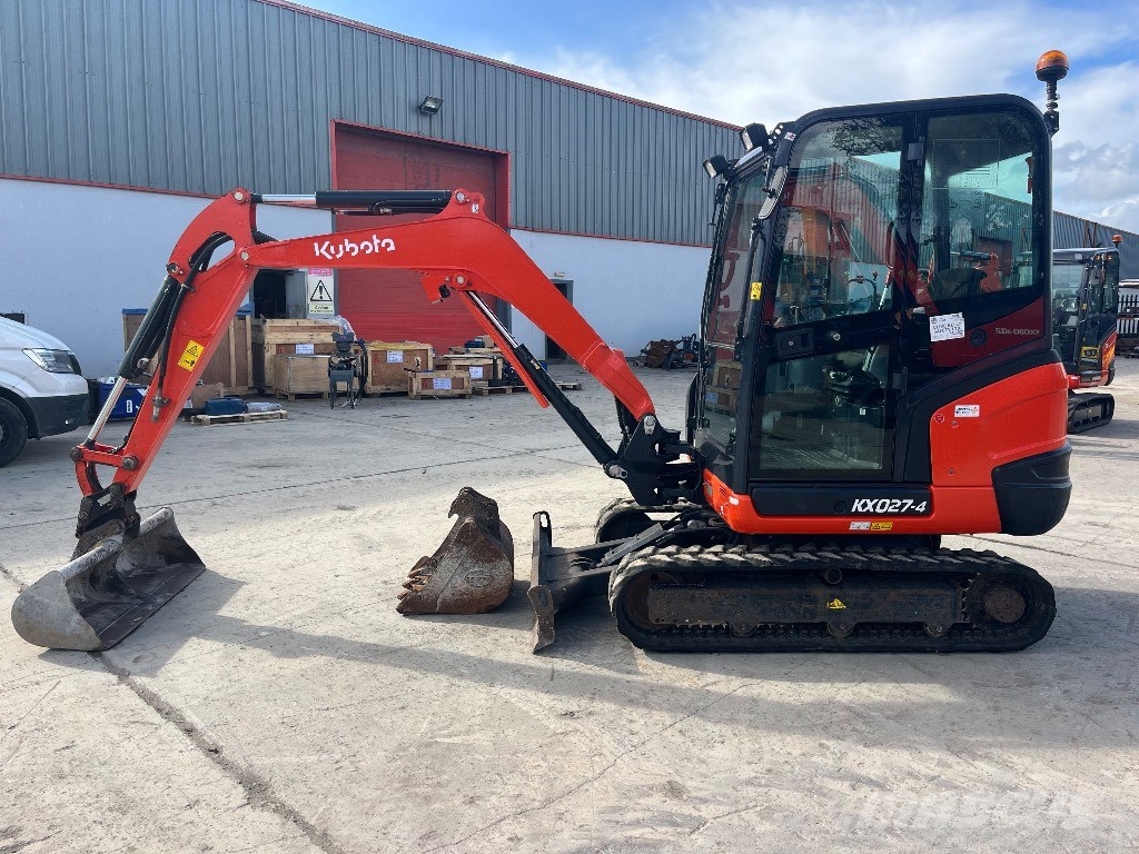 Kubota KX 027-4 حفارات صغيرة أقل من 7 طن (حفارات صغيرة)