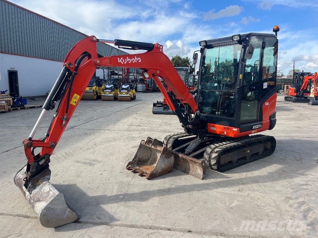 Kubota KX 027-4 حفارات صغيرة أقل من 7 طن (حفارات صغيرة)