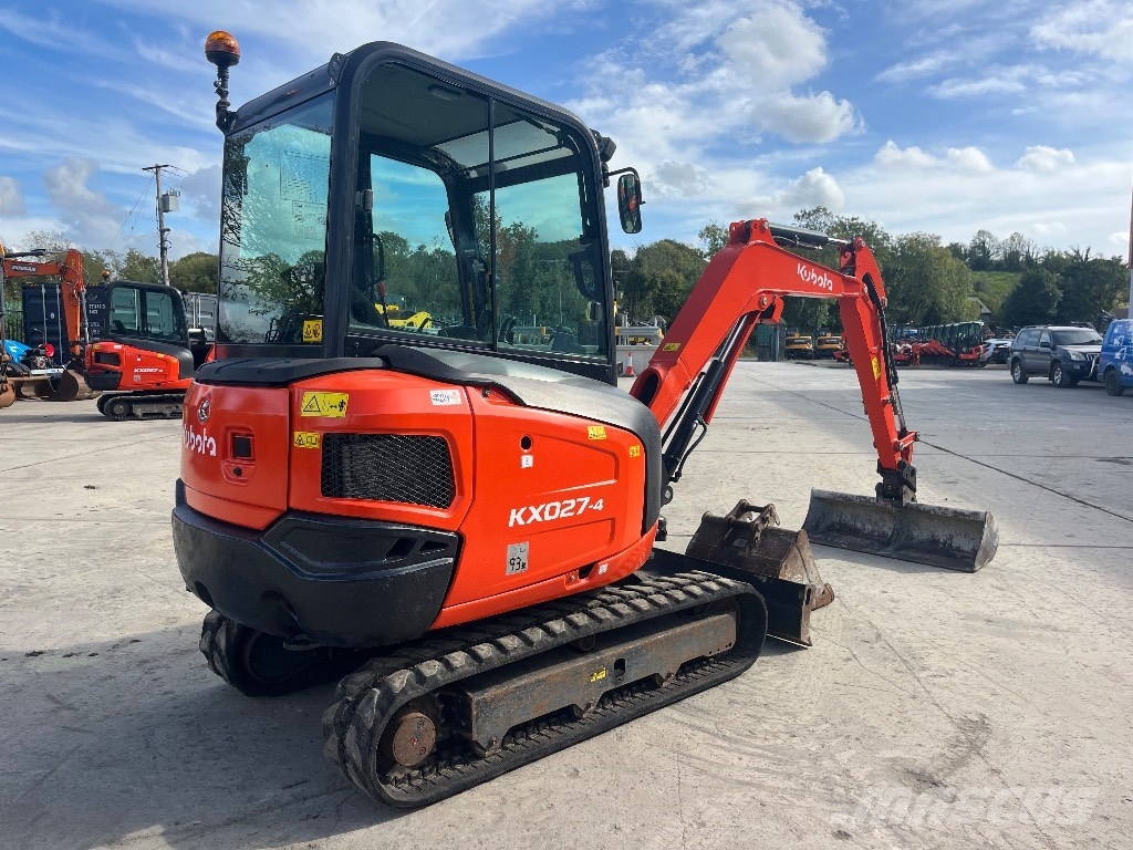 Kubota KX 027-4 حفارات صغيرة أقل من 7 طن (حفارات صغيرة)