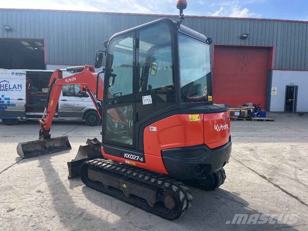 Kubota KX 027-4 حفارات صغيرة أقل من 7 طن (حفارات صغيرة)