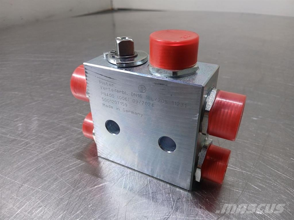 Yanmar SV120-5001207159-Distirbutor block/Verteilerblock Componenti idrauliche