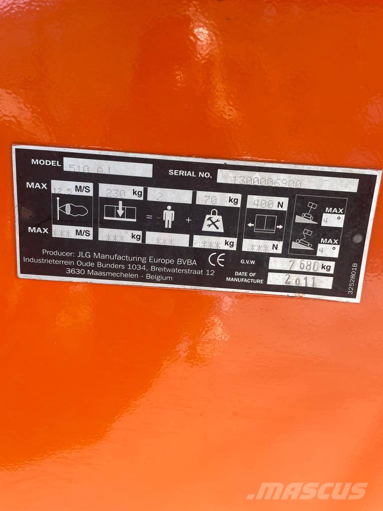 JLG 510AJ Knikarmhoogwerkers