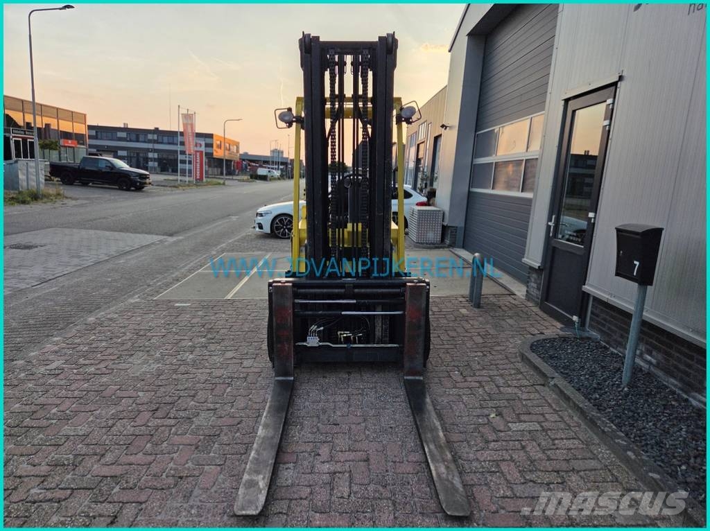 Hyster E5.50XL ACX 6377hours+batt99%+shift+forkpositioner Электропогрузчики