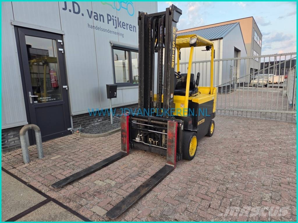 Hyster E5.50XL ACX 6377hours+batt99%+shift+forkpositioner Электропогрузчики