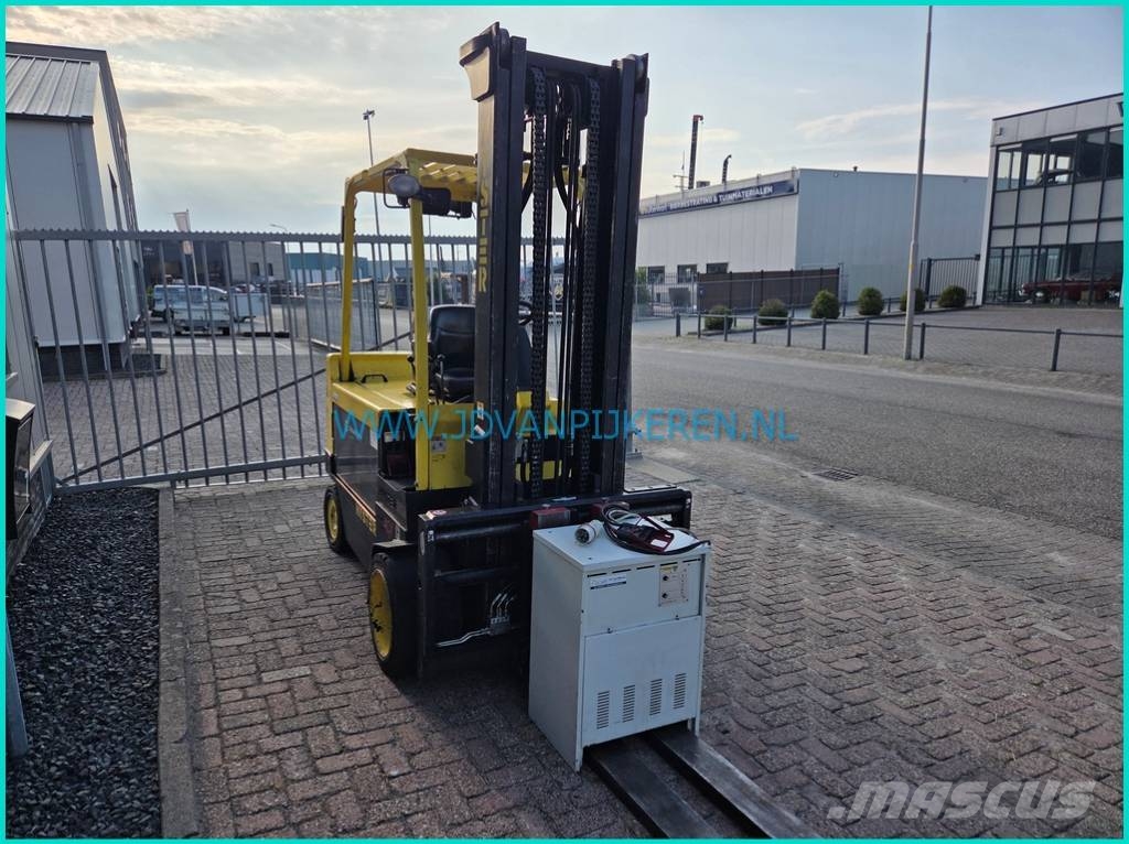 Hyster E5.50XL ACX 6377hours+batt99%+shift+forkpositioner Электропогрузчики