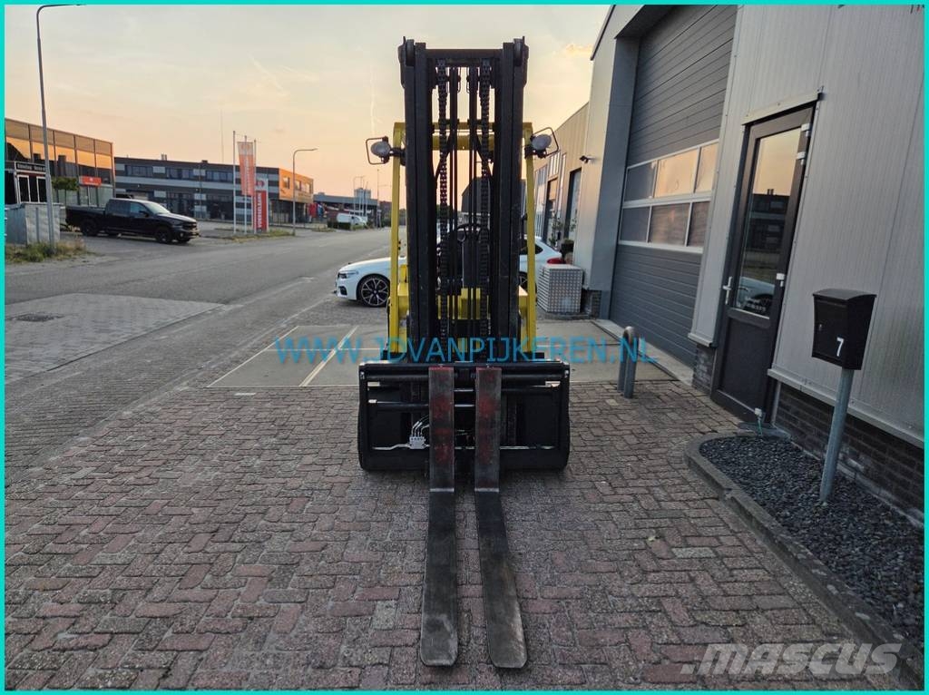 Hyster E5.50XL ACX 6377hours+batt99%+shift+forkpositioner Электропогрузчики