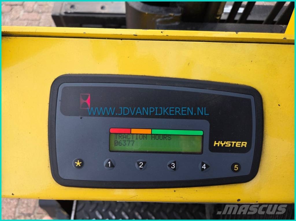 Hyster E5.50XL ACX 6377hours+batt99%+shift+forkpositioner Электропогрузчики