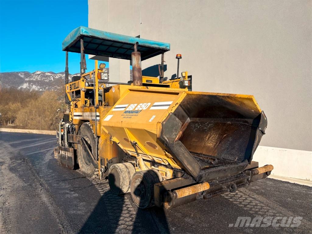 Bitelli BB 650 Asfaltafwerkmachines