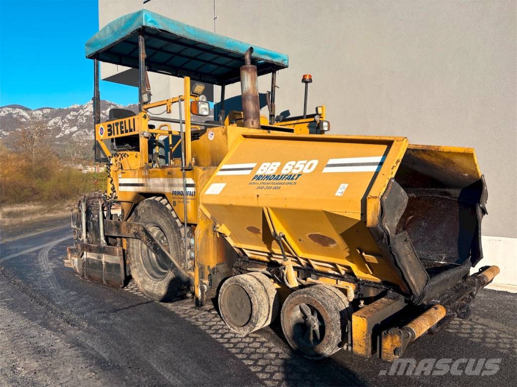 Bitelli BB 650 Asfaltafwerkmachines
