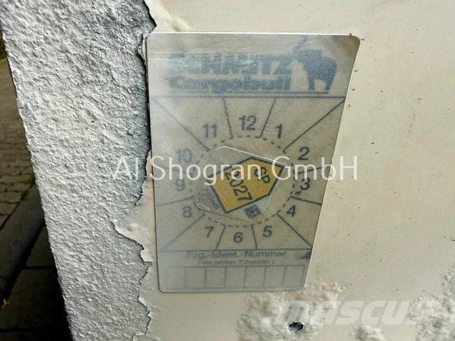 Schmitz Cargobull AWF 18 / BDF Wechselbrücken / 2 x Achsen Причепи для перевезення контейнерів