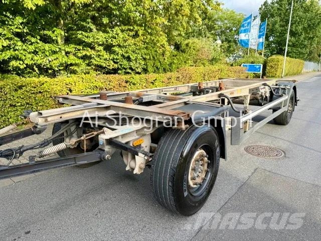 Schmitz Cargobull AWF 18 / BDF Wechselbrücken / 2 x Achsen Причепи для перевезення контейнерів