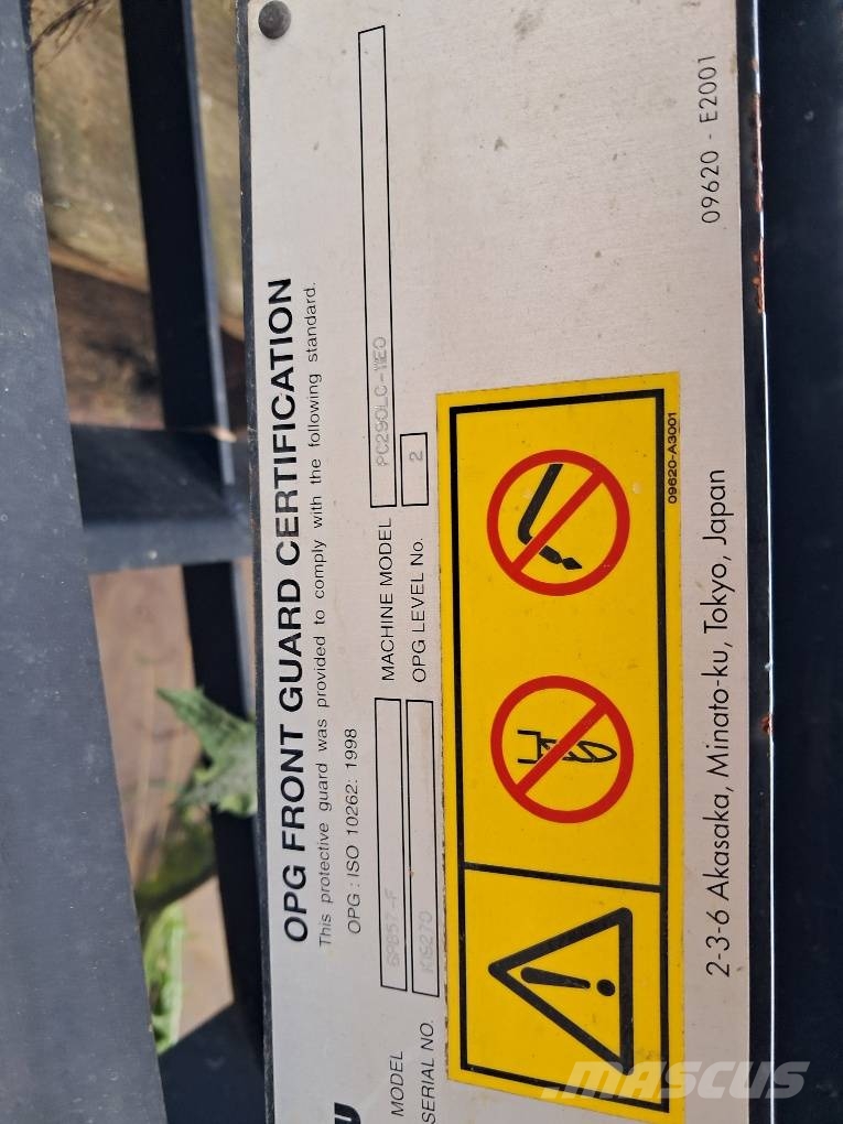Komatsu Top and Front protection PC290LC-11 Overige componenten