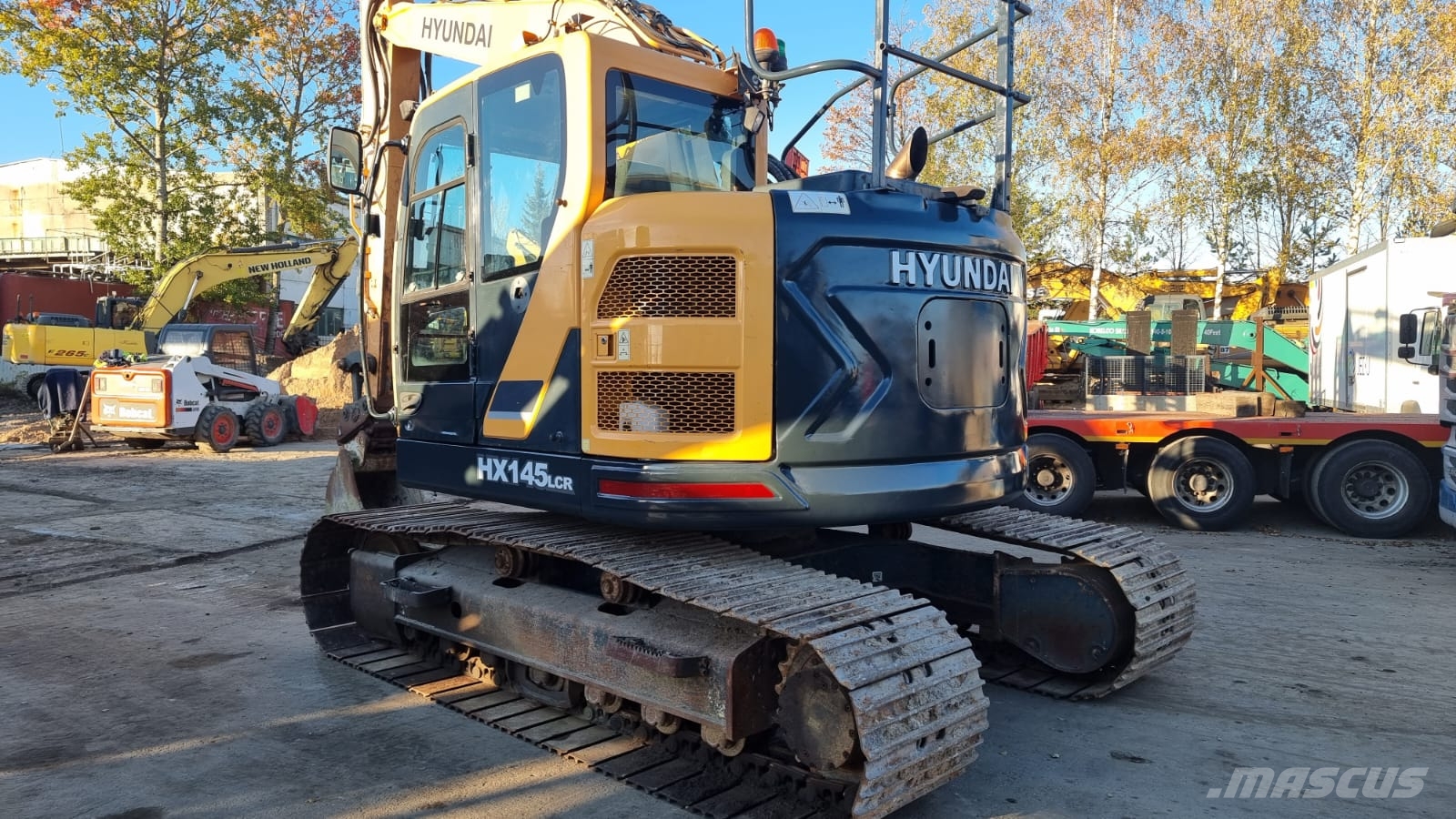 Hyundai HX 145 LCR Bageri guseničari