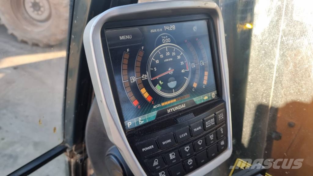 Hyundai HX 145 LCR Bageri guseničari