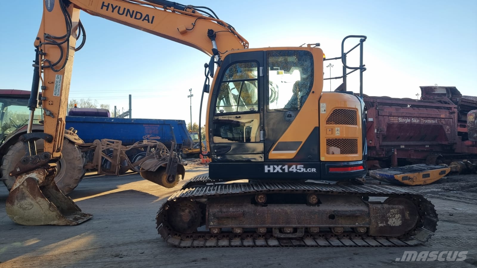 Hyundai HX 145 LCR Bageri guseničari