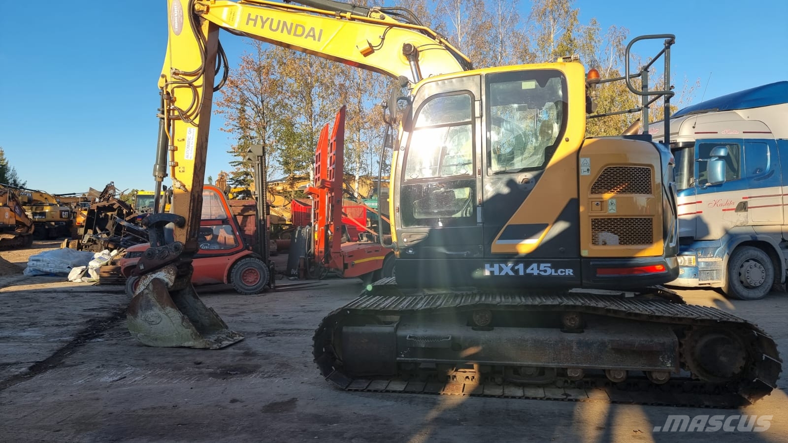 Hyundai HX 145 LCR Bageri guseničari