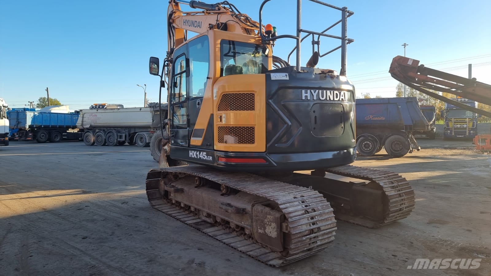 Hyundai HX 145 LCR Bageri guseničari